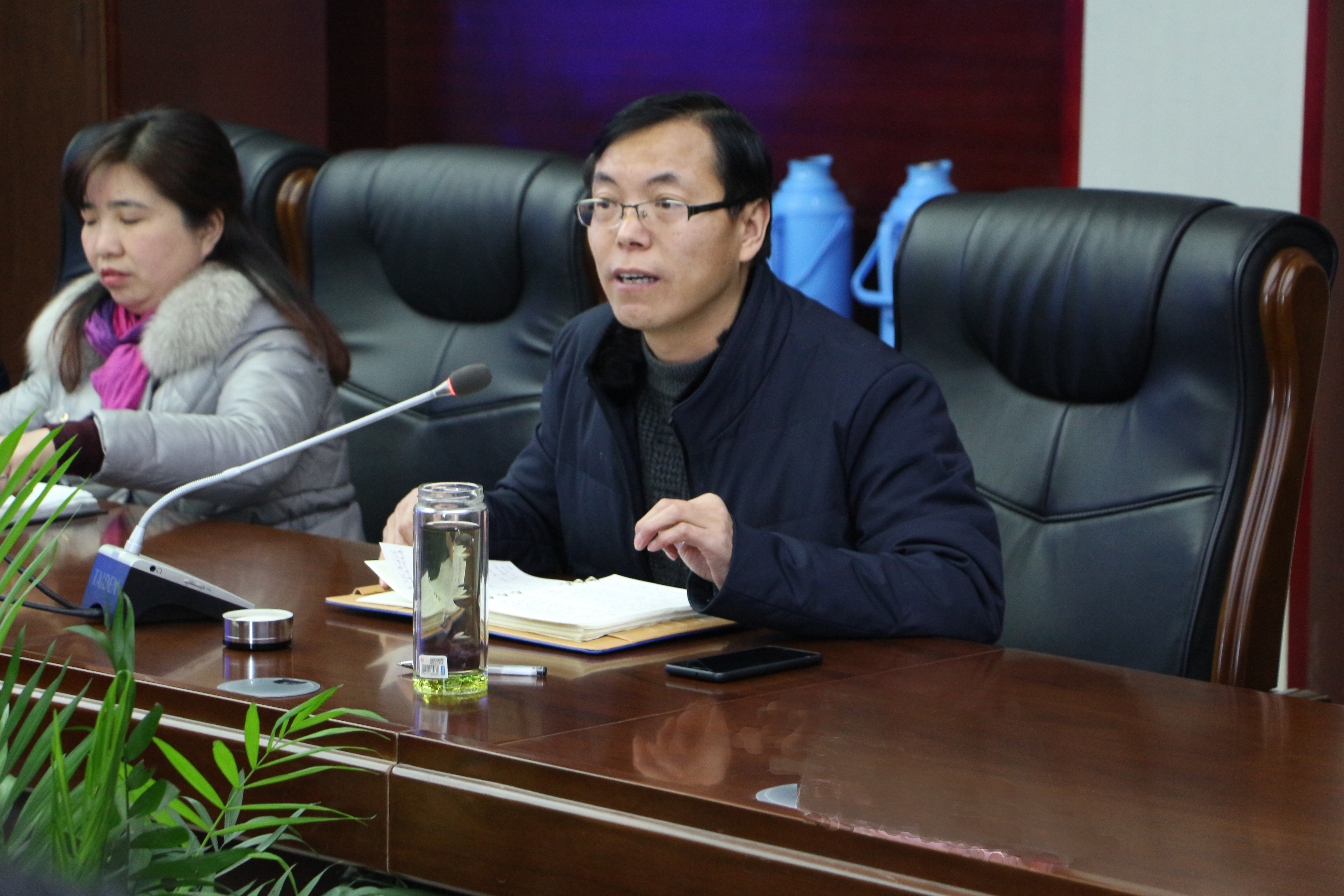 院长朱海政在动员会上讲话.JPG