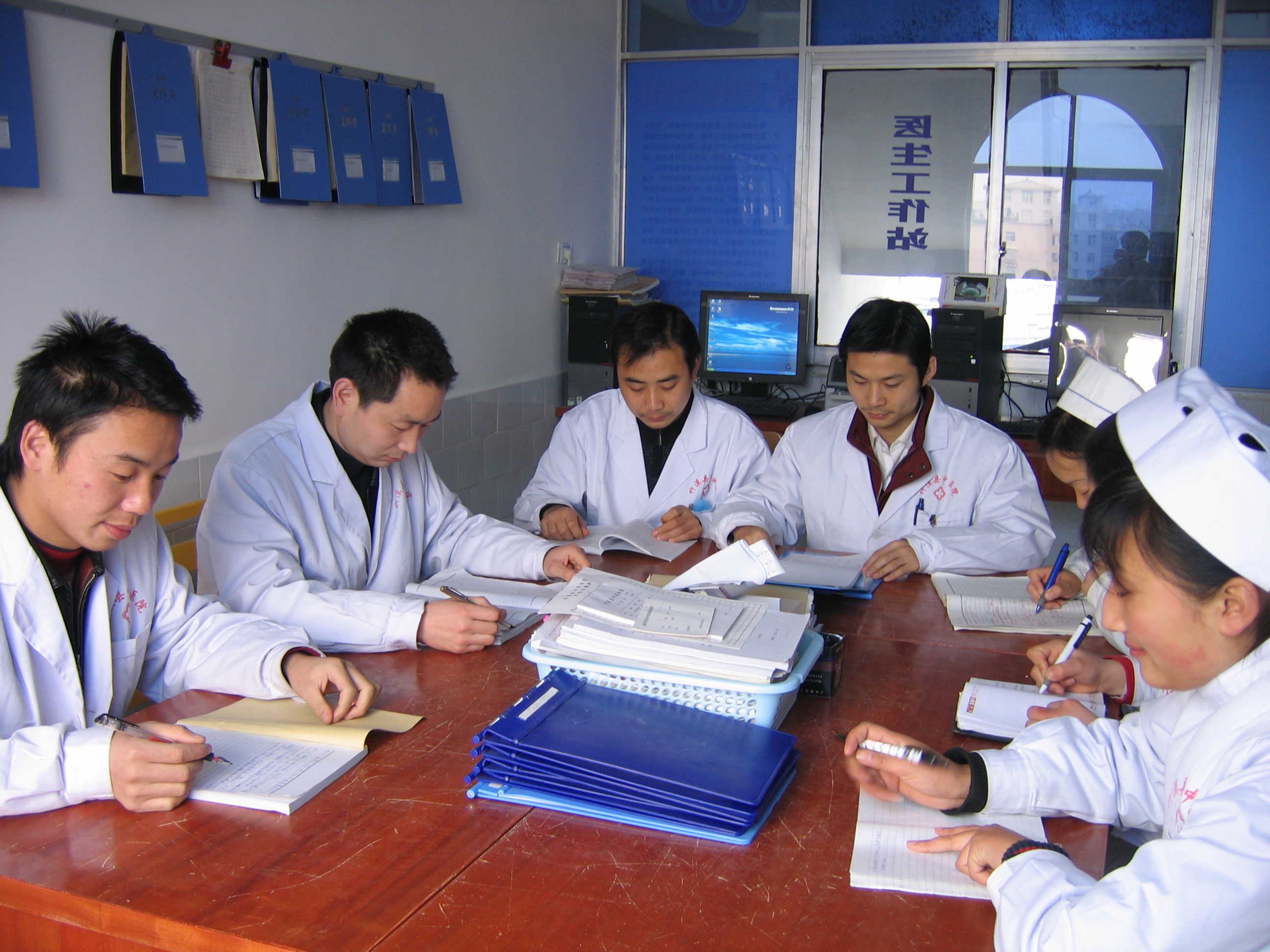 2008年3月，科内业务学习.jpg