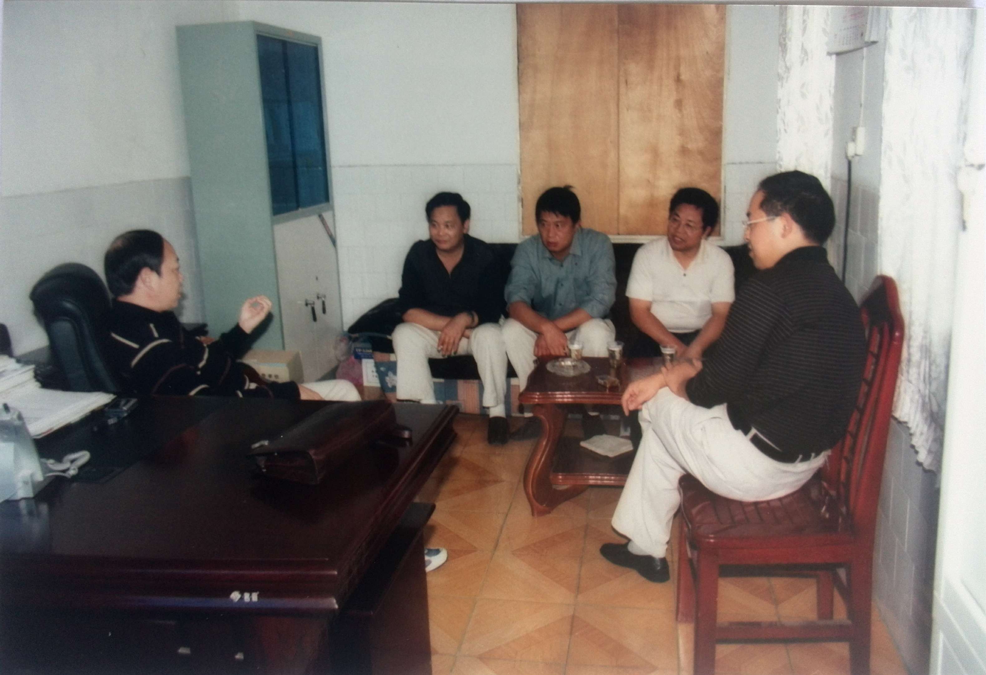 2005年5月8日，上级司法行政部门督导法医司法鉴定所筹备情况.jpg